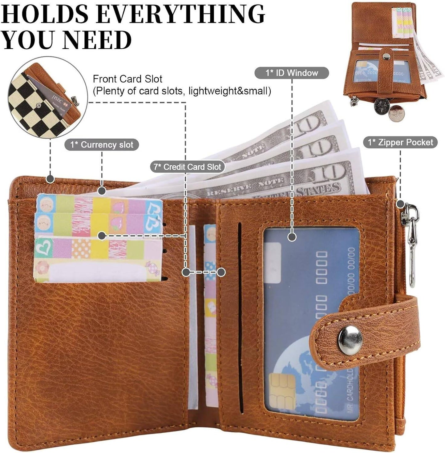 💥checkered wallet💥