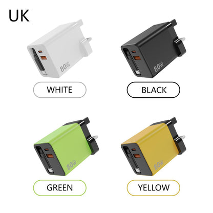 🎁✨3 in 1 Charger Retractable 80W MAX Fast