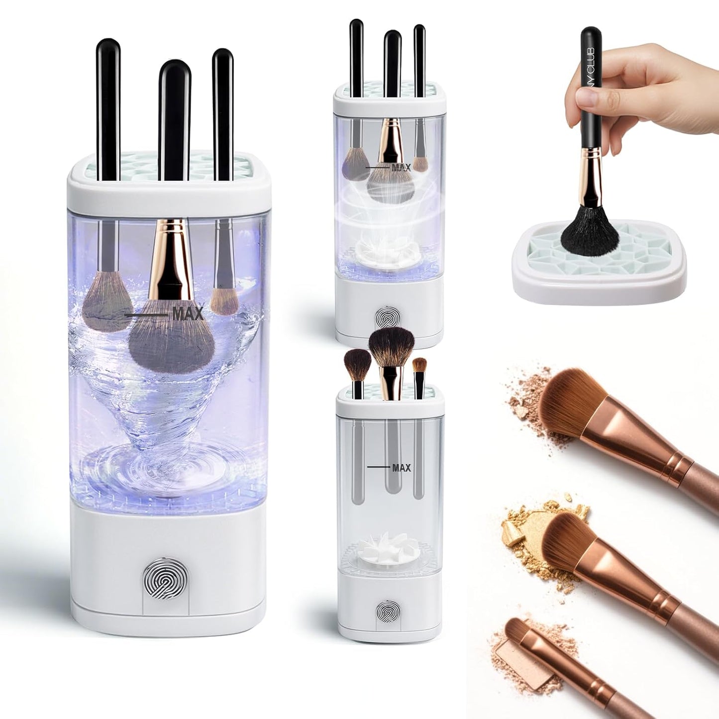Final 3 Hours: 60% OFF🔥 Automatic makeup brush cleaner
