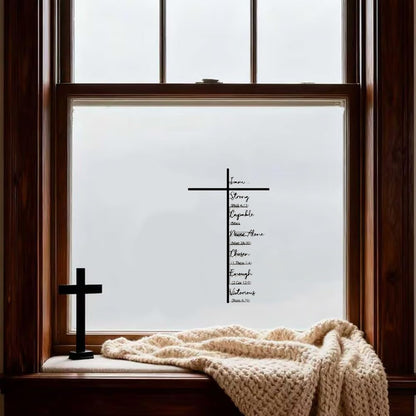 🏆 32K+ SOLD! 🕊️✝️ Elegant Metal Cross Wall Art – Scripture-Inspired Design for Peaceful Living Spaces 🌸