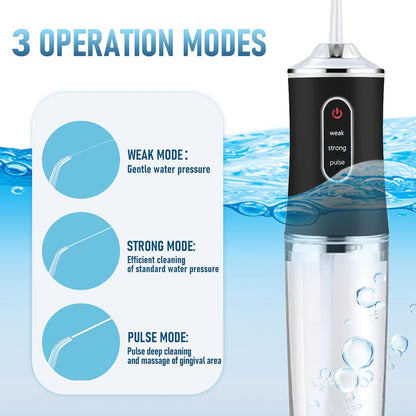 Electric Water Flosser Cordless for Teeth