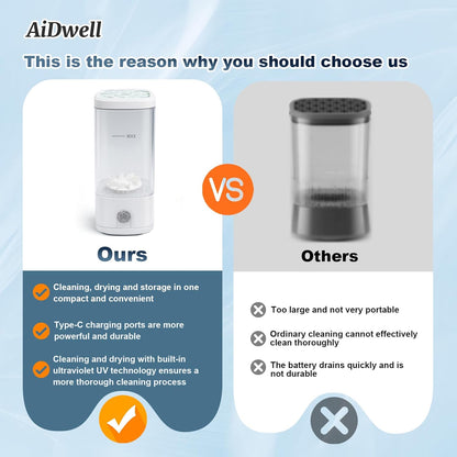 Final 3 Hours: 60% OFF🔥 Automatic makeup brush cleaner