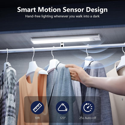 🔥LAST DAY SALE 49% OFF - 💡 2 Pack Punch-free Smart Sensor Magnetic Rechargeable LED Lights