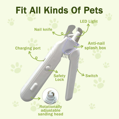 2-in-1 pet Nail Clipper