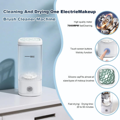 Final 3 Hours: 60% OFF🔥 Automatic makeup brush cleaner