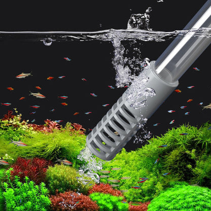 ⚡ No More Hassle! – Aquarium Vacuum Cleaner with Siphon for Super-Fast Cleaning