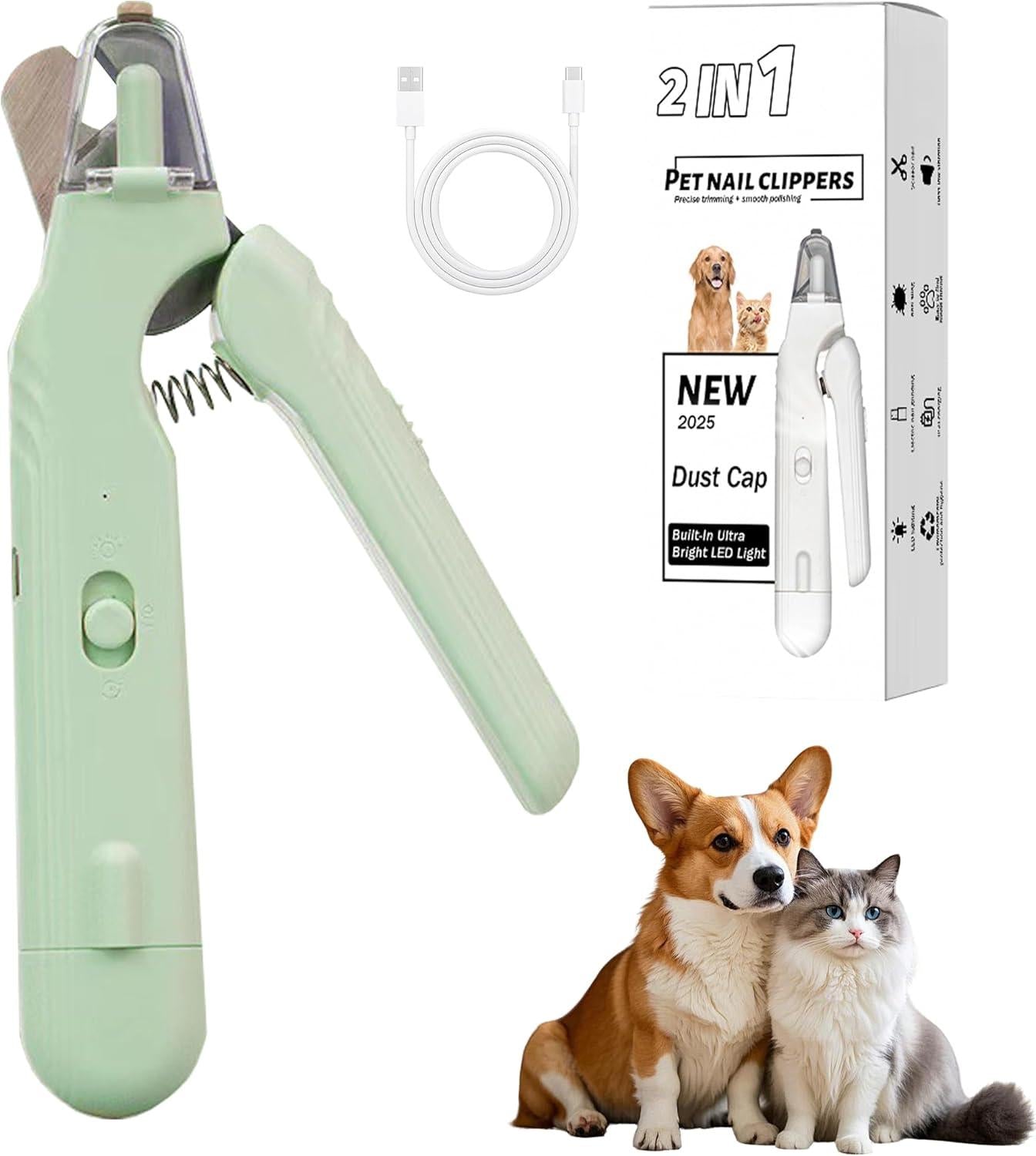 2-in-1 pet Nail Clipper