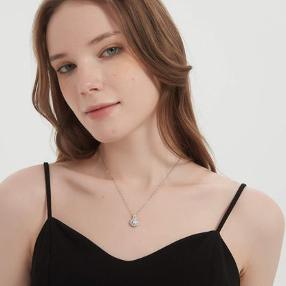 S925 Sunflower Moissanite Necklace