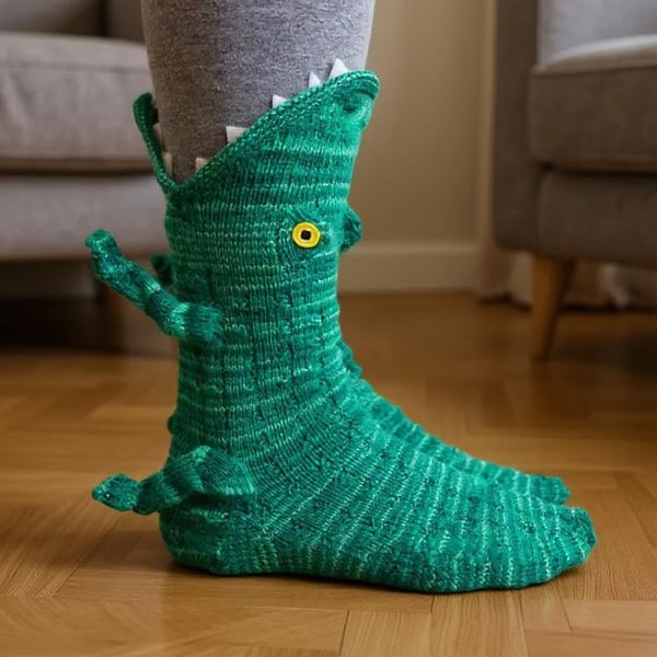 🎅Christmas Sale🎄3D Knit Animal Socks
