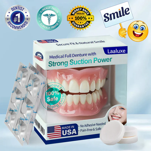 Medical Full Denture with Strong Suction