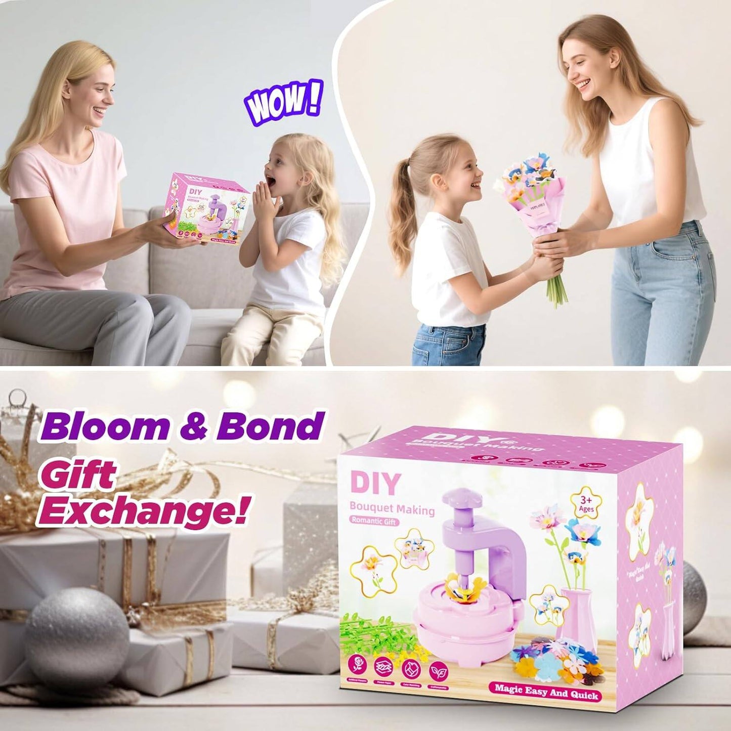 Fabric Flower Bouquets Toys