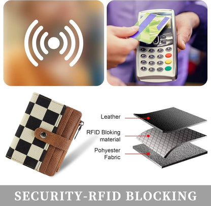 💥checkered wallet💥